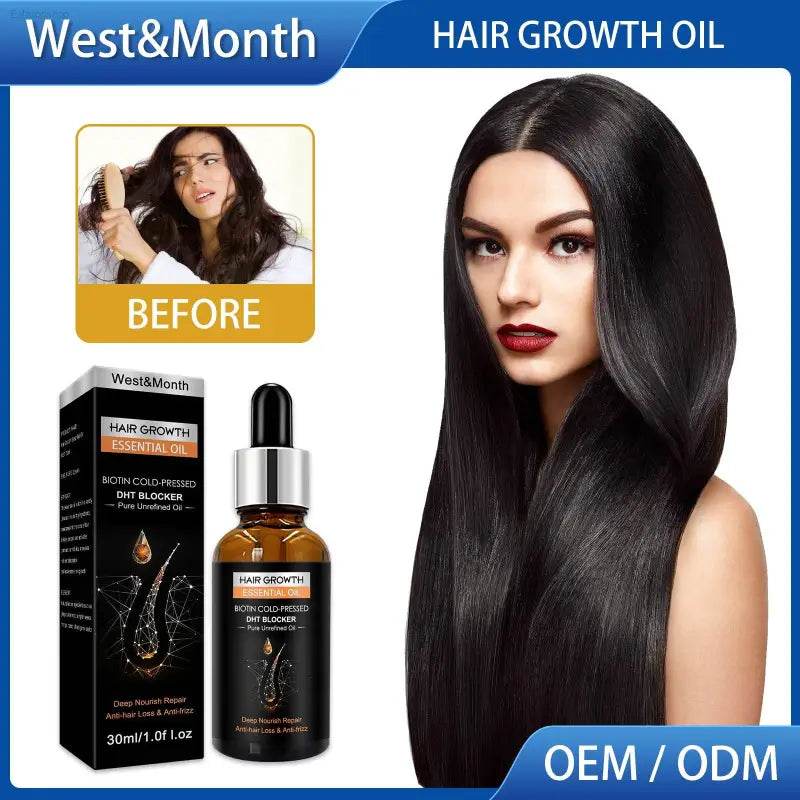 Hair Growth Essential Oil for Dense, Moisturized Hair - Estalios