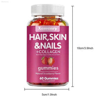 Hair, Skin & Nails Gummies for Healthy Hair and Skin - Estalios