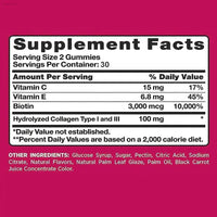 Hair, Skin & Nails Gummies for Healthy Hair and Skin - Estalios