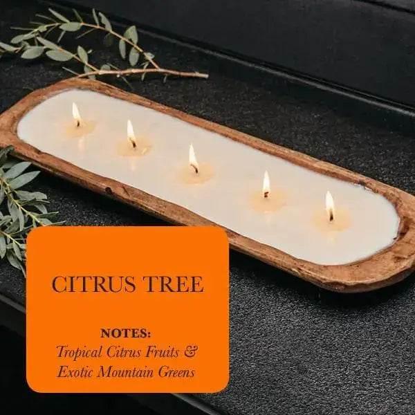 Hand-Poured 5-Wick Dough Bowl Soy Candles for Relaxation - Estalios