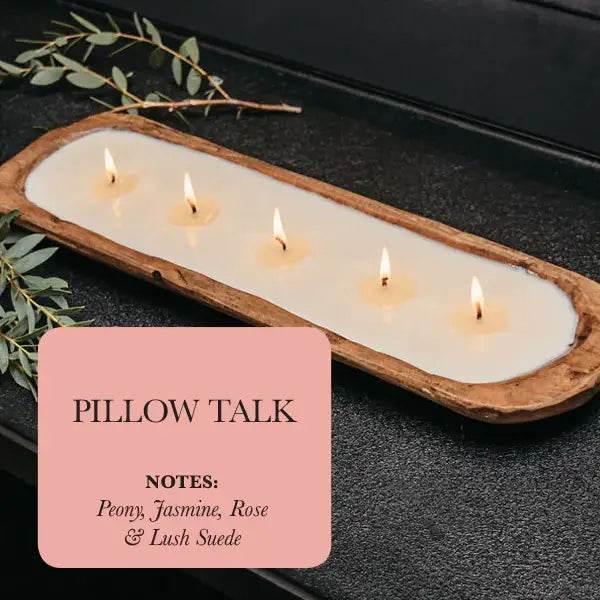 Hand-Poured 5-Wick Dough Bowl Soy Candles for Relaxation - Estalios