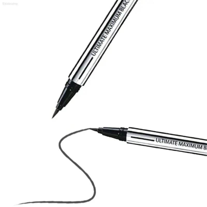 Black liquid eyeliner pens.