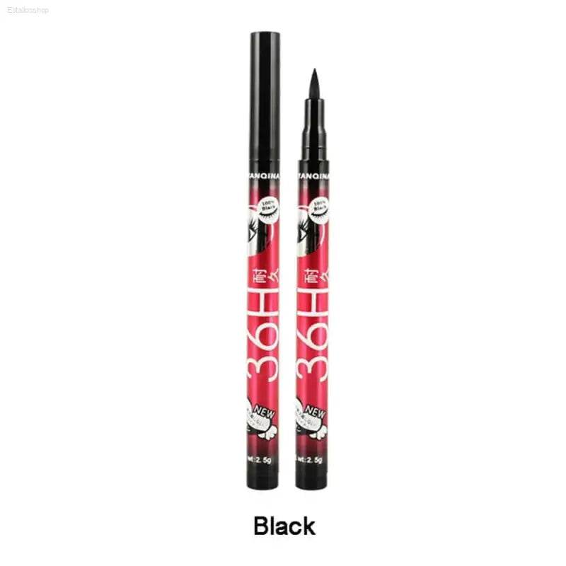 Black liquid eyeliner pen.