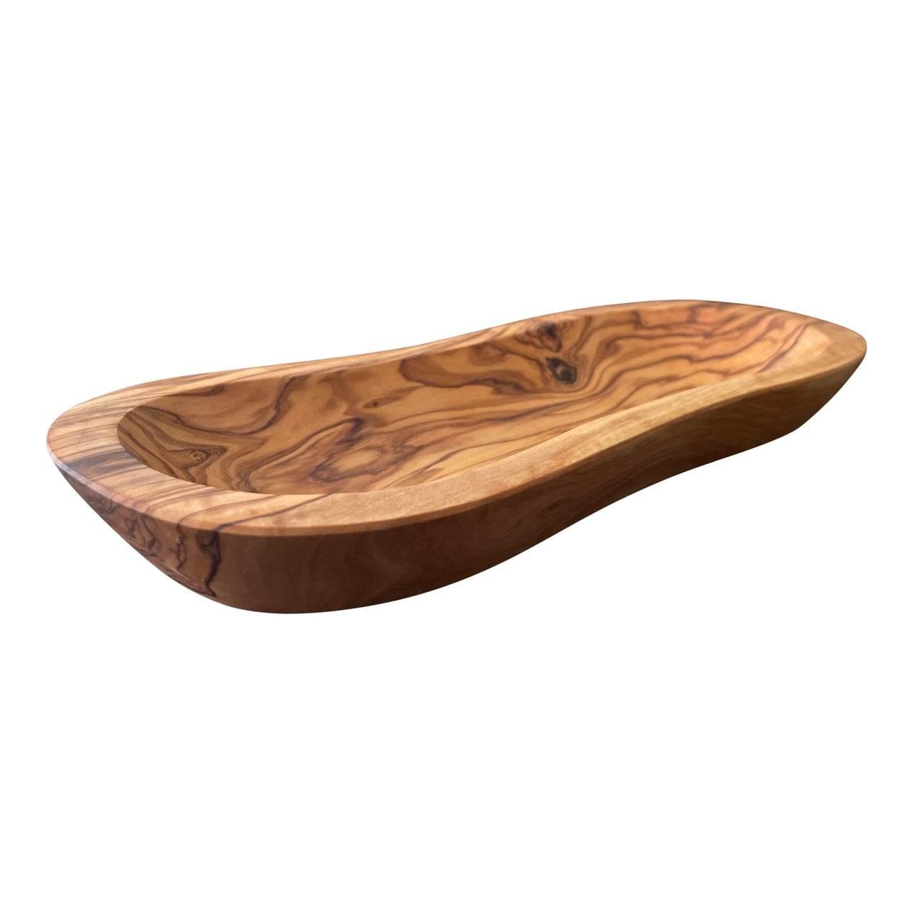 Handcrafted Mediterranean Olive Wood Multi-Purpose Bowl - Estalios