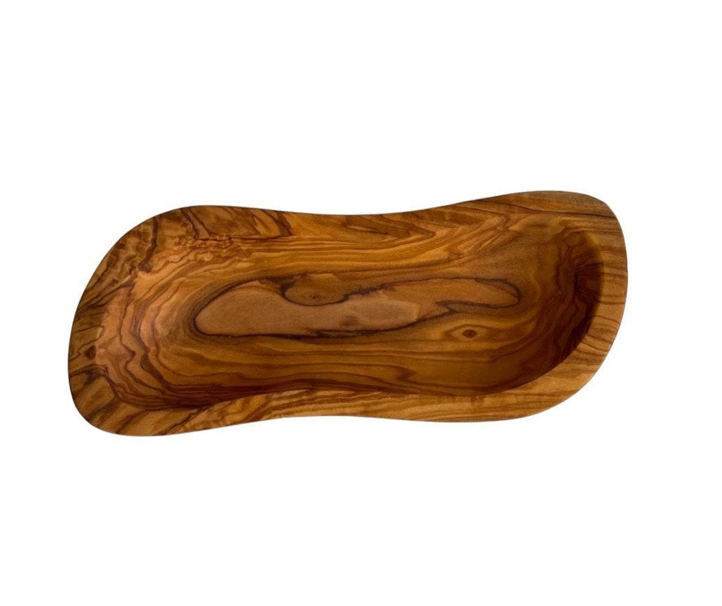 Handcrafted Mediterranean Olive Wood Multi-Purpose Bowl - Estalios
