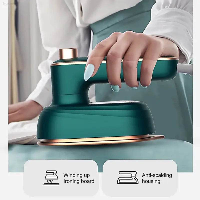 Handheld Garment Steamer Fast Heat-up for Travel and Home - Estalios