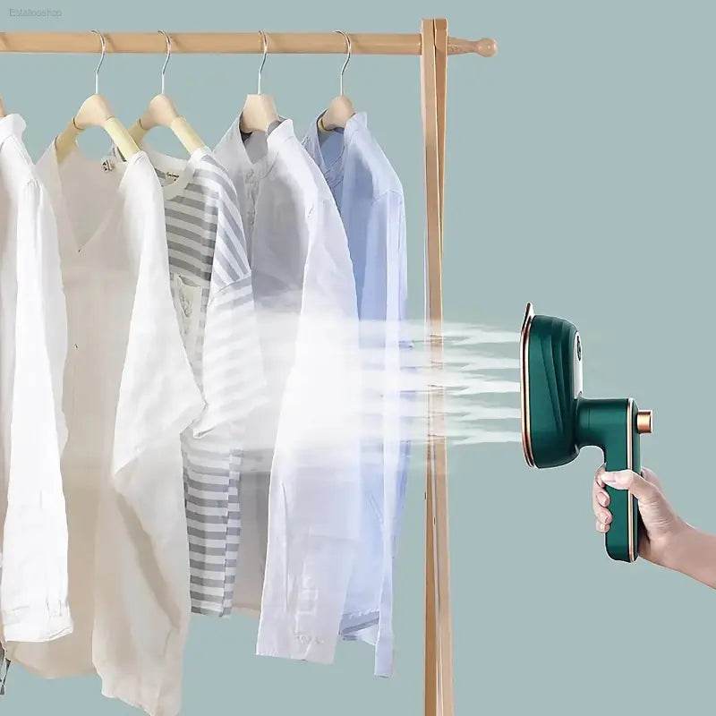 Handheld Garment Steamer Fast Heat-up for Travel and Home - Estalios