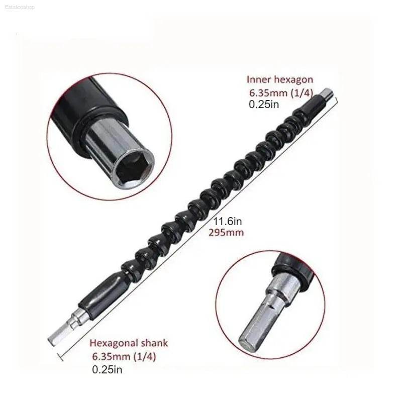 Handy Flexible Shaft Drill Extension for Tight Spaces - Estalios