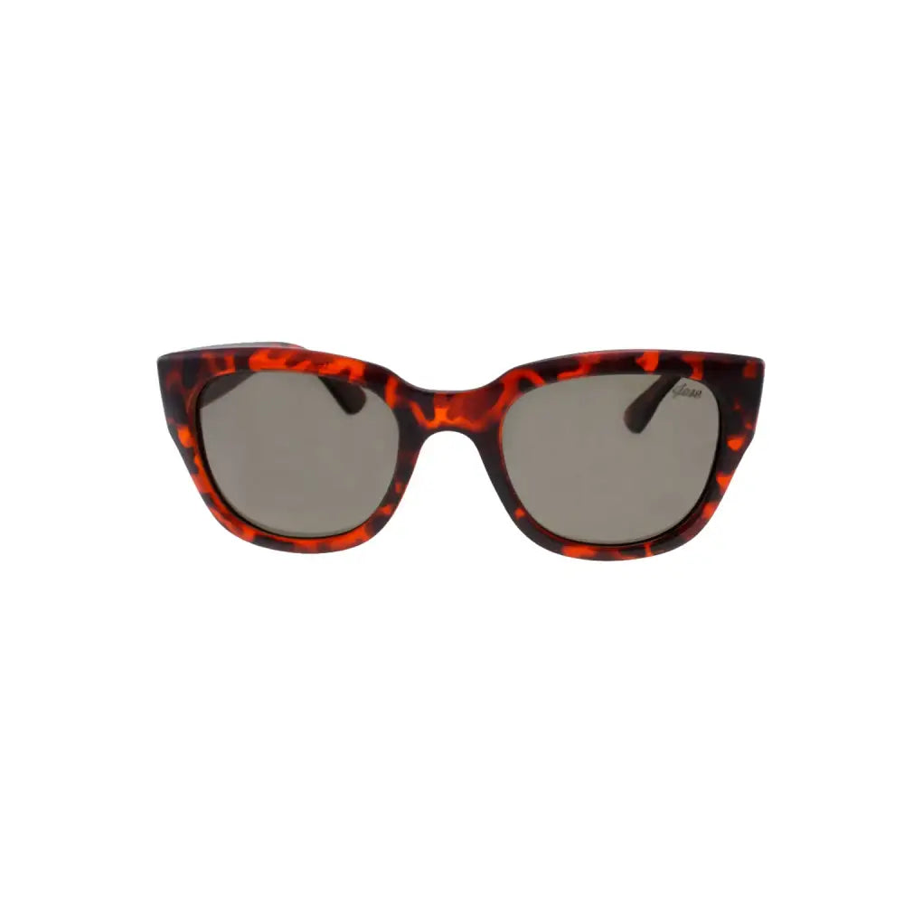 Havana Jase Tortoiseshell Sunglasses with gray lenses, perfect summer style