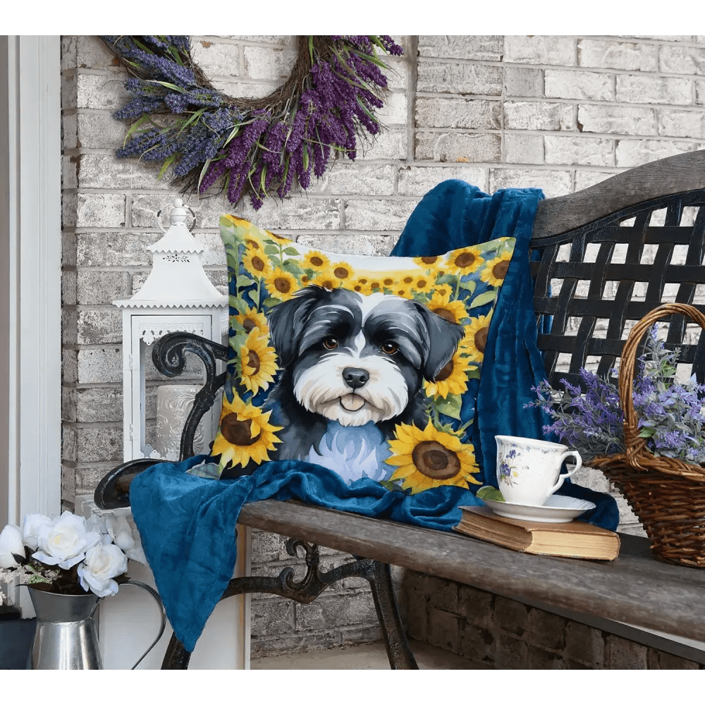 Wicker Wonder: Sunflower Pup Patio Set! Okay, so here's the product description, following all your rules: Bring sunshine and smiles - Estalios