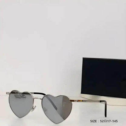 Radiant Heart Sunglasses for Stylish Summer Adventures - Estalios