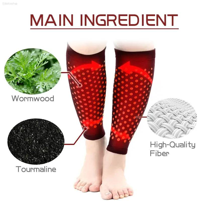 Heating Leg Cover for Blood Circulation and Lymphatic Relief - Estalios