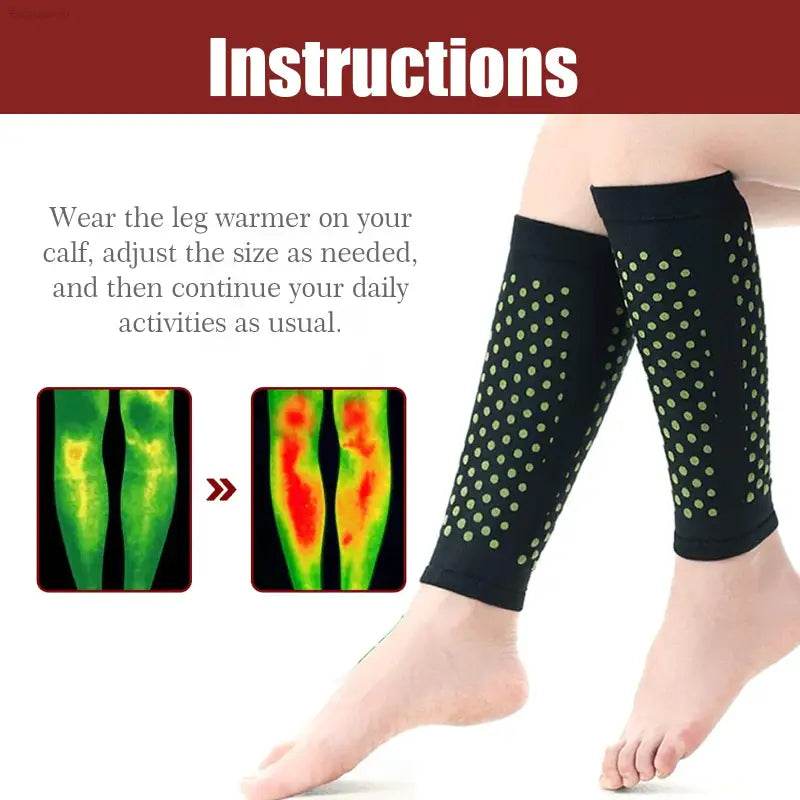 Heating Leg Cover for Blood Circulation and Lymphatic Relief - Estalios
