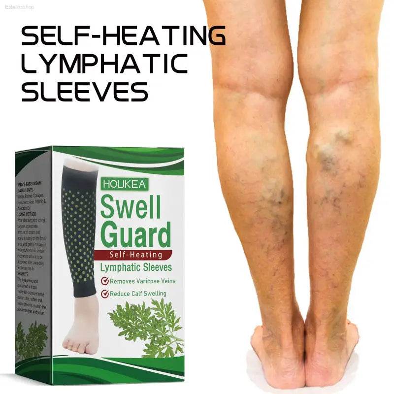 Heating Leg Cover for Blood Circulation and Lymphatic Relief - Estalios
