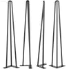 Heavy Duty Hairpin Table Legs Set of 4 for DIY Furniture - Estalios