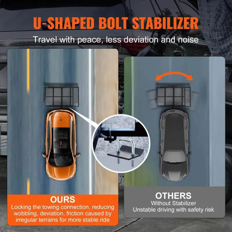 Heavy Duty Hitch Mount Wheelchair Carrier with Ramp - Estalios