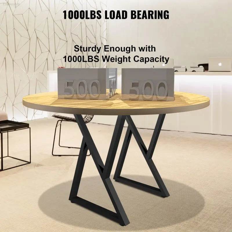 Heavy Duty Metal Table Legs for DIY Furniture Projects - Estalios