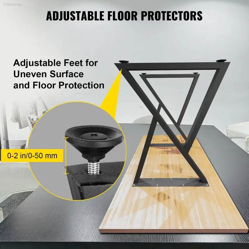 Heavy Duty Metal Table Legs for DIY Furniture Projects - Estalios