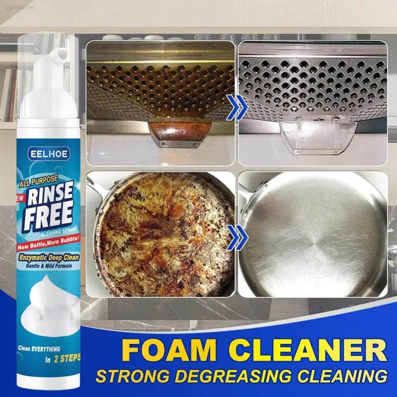 Heavy Grease Kitchen Foam Cleaner for Stove Hood and Utensils - Estalios