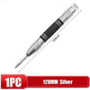 High Carbon Steel Automatic Center Punch with Adjustable Spring for Woodworking and Metal Drilling Enthusiasts