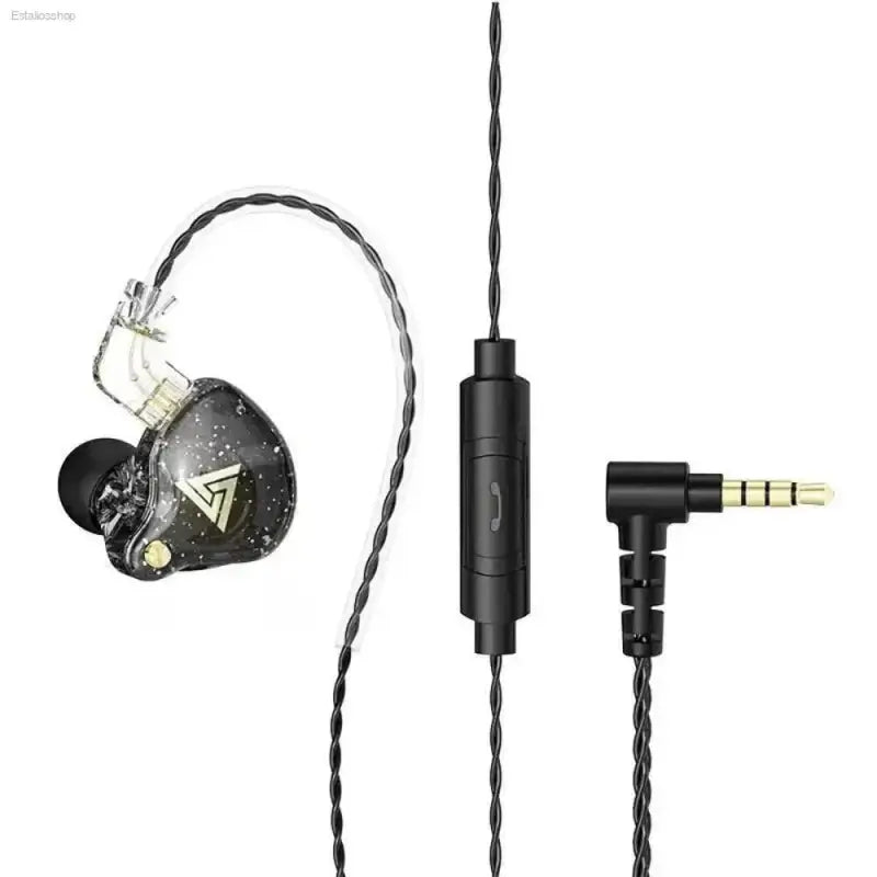 High Fidelity Wired Earphones with Copper Driver and Mic - Estalios