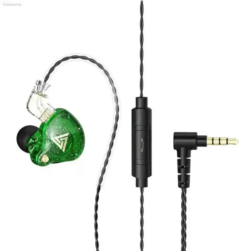 High Fidelity Wired Earphones with Copper Driver and Mic - Estalios