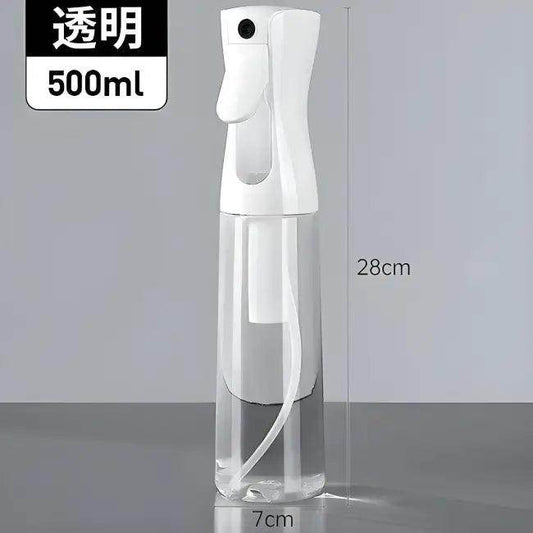 Dual Clear Spray Bottles with Sleek White Triggers for Precision - Estalios