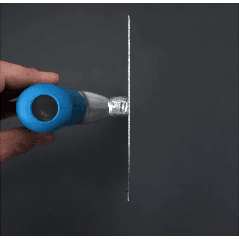 High Quality Stainless Trimming Shovel 35 Cm x 5 Cm Curved Handle - Estalios