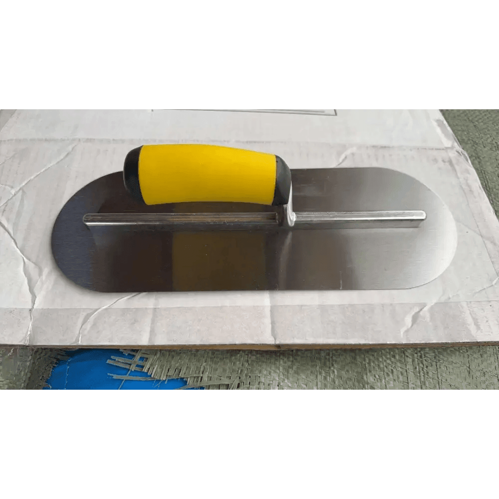 High Quality Stainless Trimming Shovel 35 Cm x 5 Cm Curved Handle - Estalios