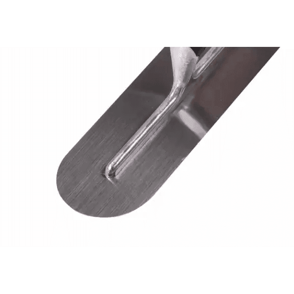 High Quality Stainless Trimming Shovel 35 Cm x 5 Cm Curved Handle - Estalios