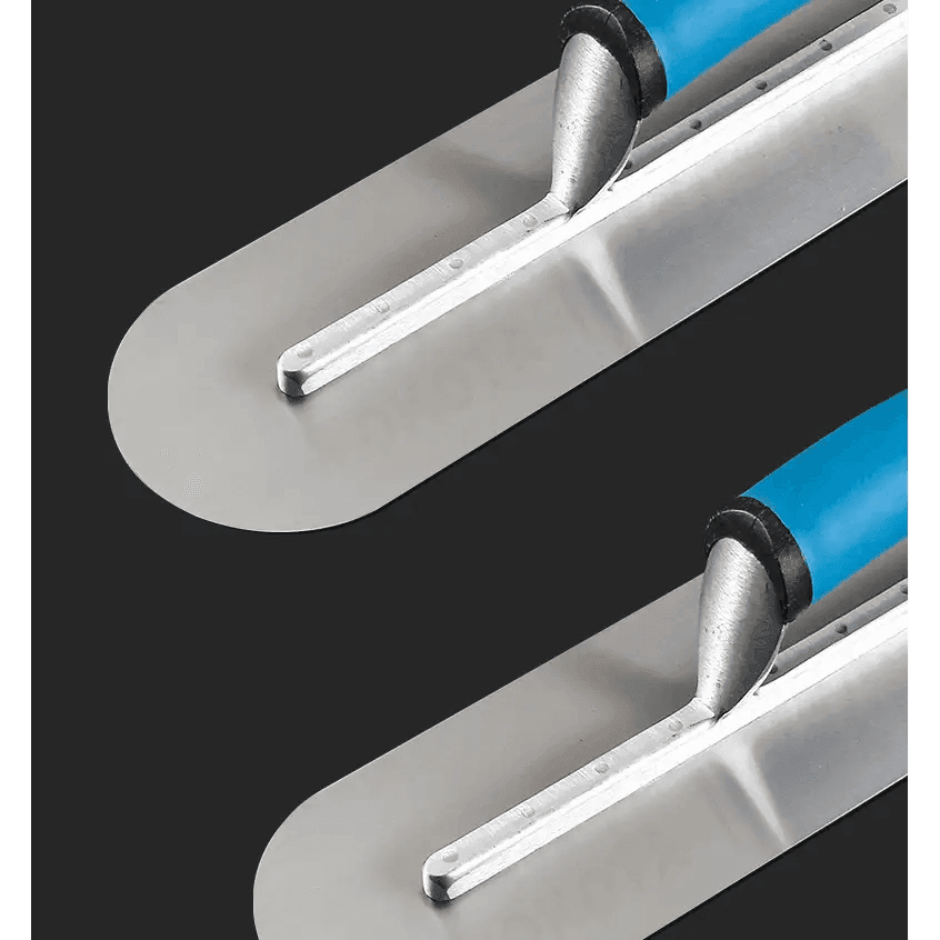 High Quality Stainless Trimming Shovel 35 Cm x 5 Cm Curved Handle - Estalios