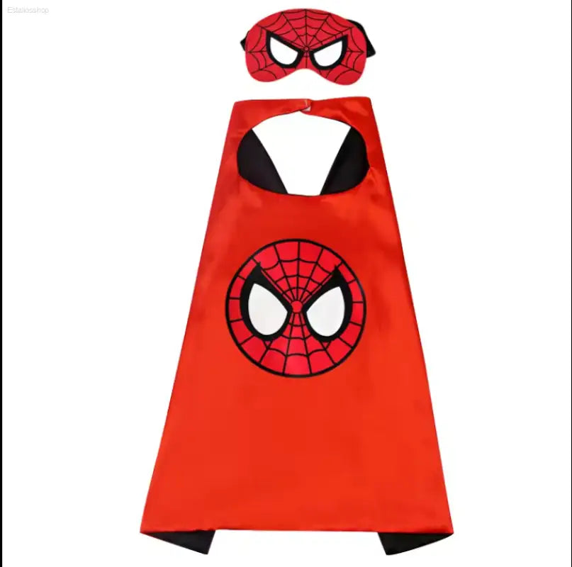 High Quality Superhero Party Favors Set with Capes, Masks and Slap Bracelets for Kids Birthday Celebrations eprolo  EstaliosShop