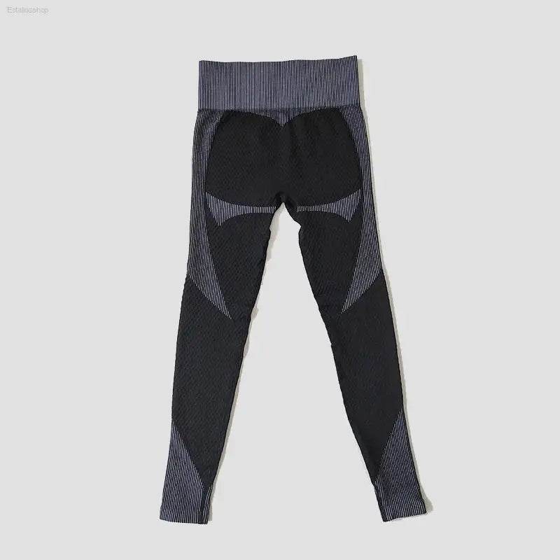 Elevate Your Workout with High Waist Seamless Push-Up Fitness Leggings for Women - Tummy Control, Energy-Boosting Yoga Pants! - Estalios