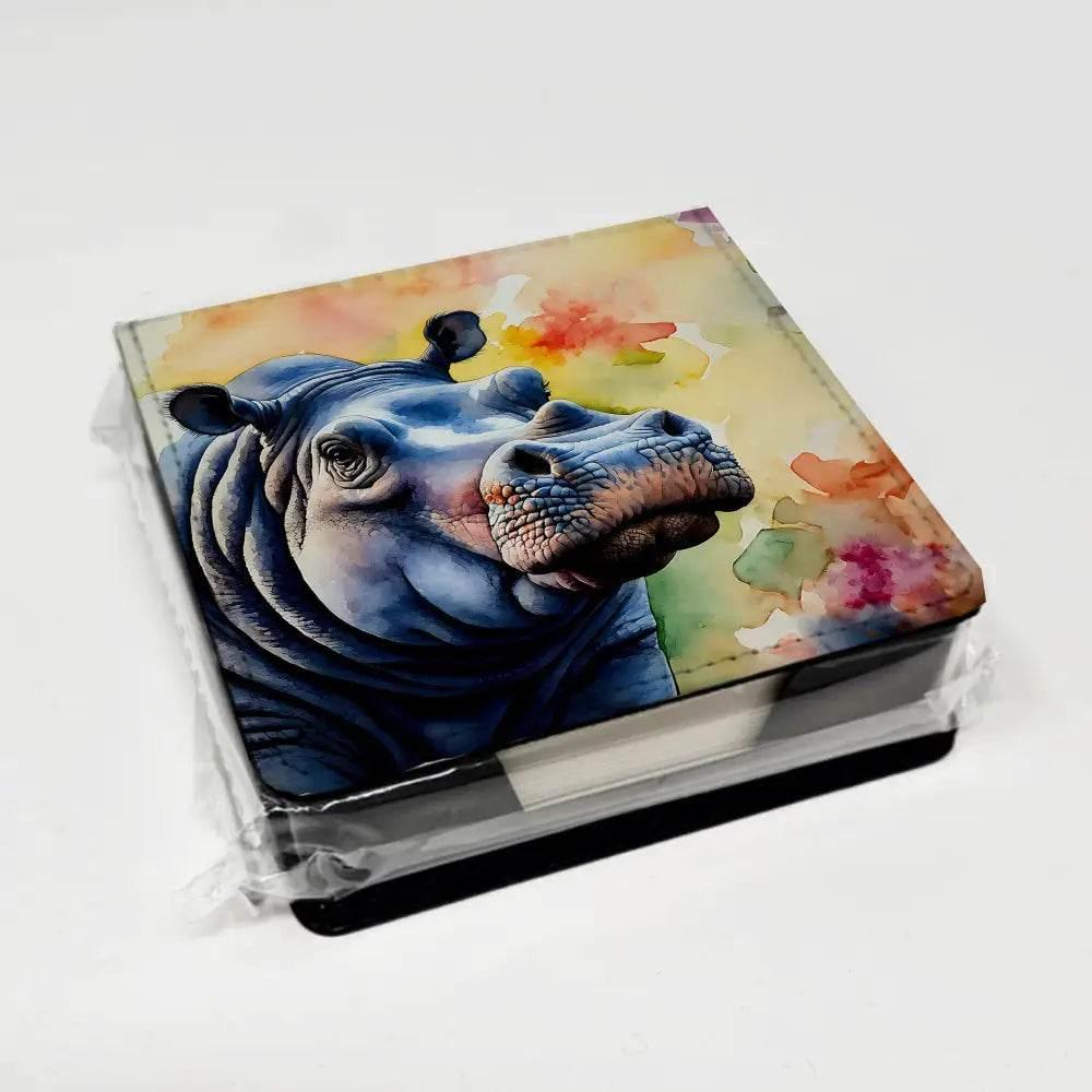 Hippo Happy Paper Holder Note Paper Power Set! - Estalios
