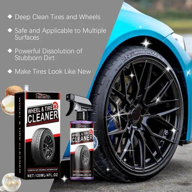 Homonth Automotive Wheel and Tire Cleaner Set for Shine - Estalios