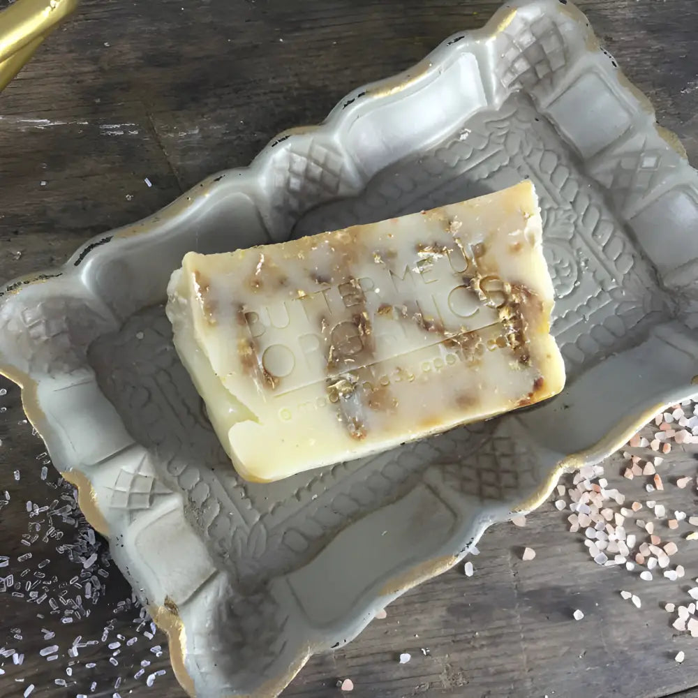 Rectangular bar of Honey Soap from Honey Soap Deals for a sweet clean every day