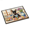 Hop Into Easter with a Manchester Terrier Doormat! Get Ready to Welcome Spring with our Adorable Dog-themed Easter Mat! this Doormat - Estalios
