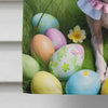 Hop Into Easter with this Adorable Easter Dog Flag! Spread Some Springtime Cheer with this Delightful Easter Dog Flag, Perfect for Adding a Touch of Whimsy - Estalios