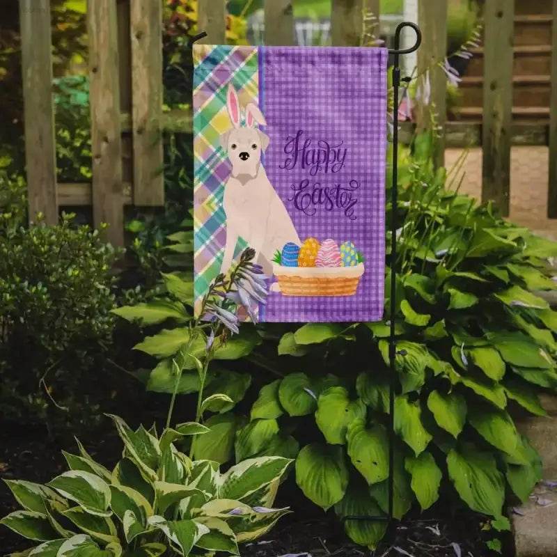 Hop Into Easter with this Adorable Dog Garden Flag! Get Ready to Celebrate Easter with our Charming Easter-themed Dog Garden Flag! this Delightful Flag - Estalios