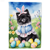 Hop into Easter with this Adorable Dog Garden Flag! Here's a product description for the Easter Dog Garden Flag: Celebrate Easter with a touch - Estalios
