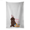 Hop into Easter with this adorable dog towel! This Easter-themed kitchen towel is the perfect way to add some Spring cheer to your home. Featuring an adorable - Estalios