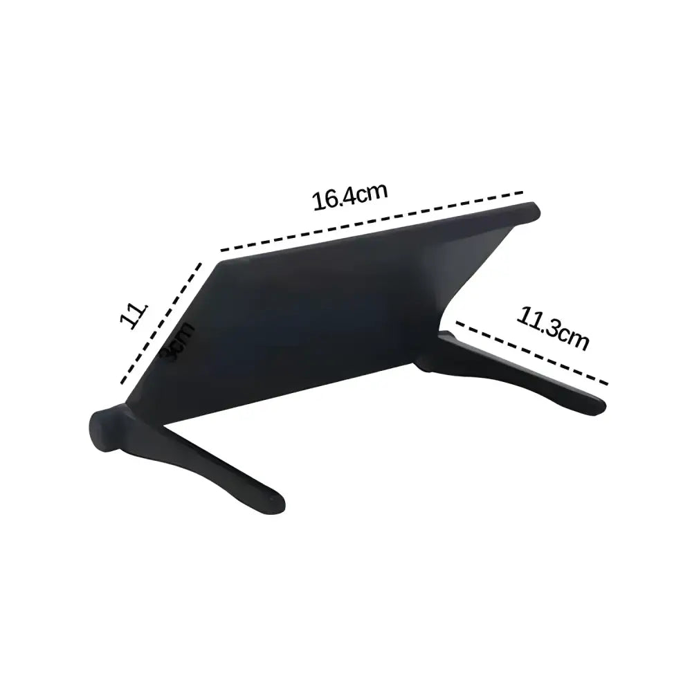 Black Monitor Stand with Dimensions for the Hot Selling Screen Storage Rack