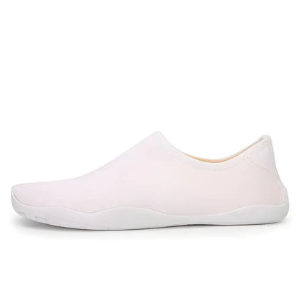 Trendy white slip-on shoe from Hot Shoe Deals for stylish women’s footwear