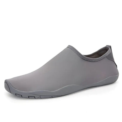 Gray slip-on water shoe from Hot Shoe Deals perfect for summer fun and great deals women’s shoes