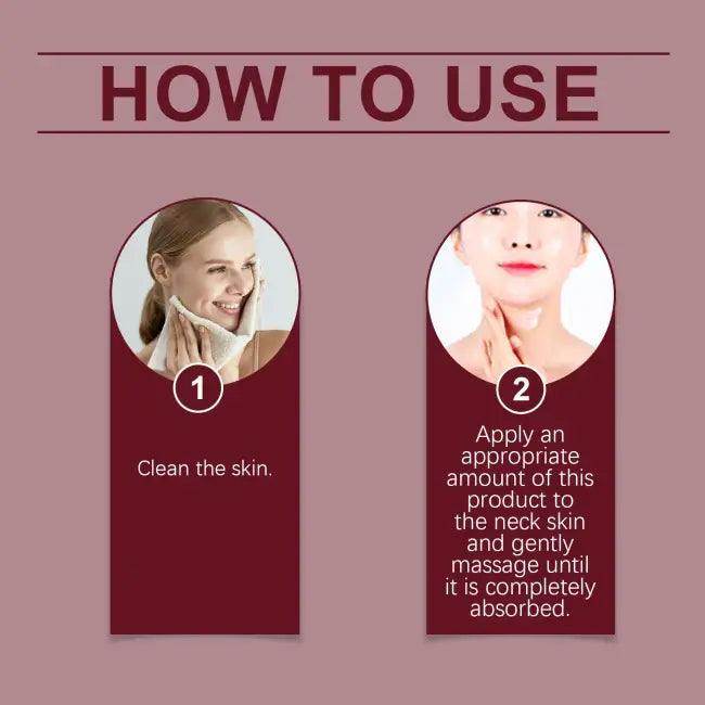 Revitalize Your Neck with Our Firming Anti-Aging Cream.