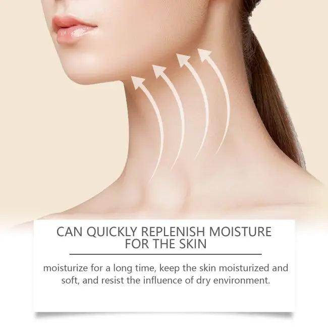 Revitalize Your Neck with Our Firming Anti-Aging Cream.