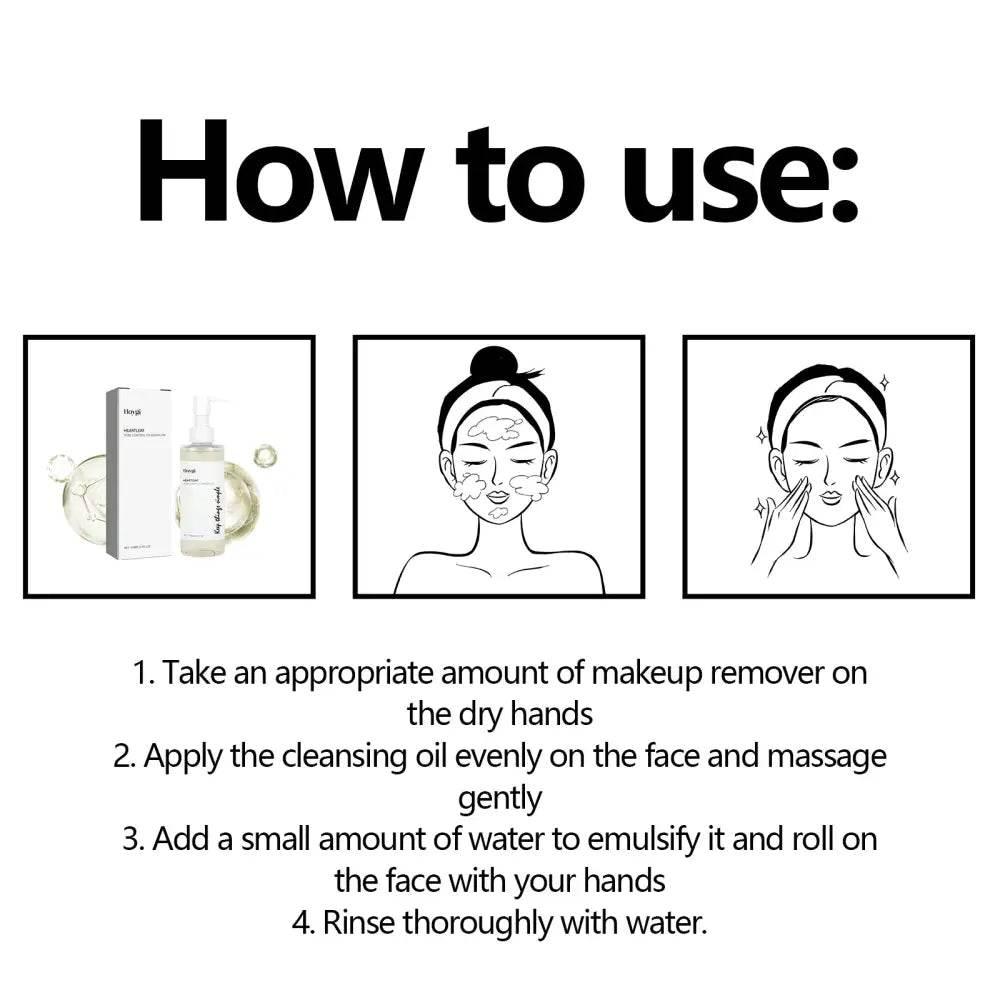 Hoygi Pore Control Cleansing Oil for Deep Pore Care - Estalios