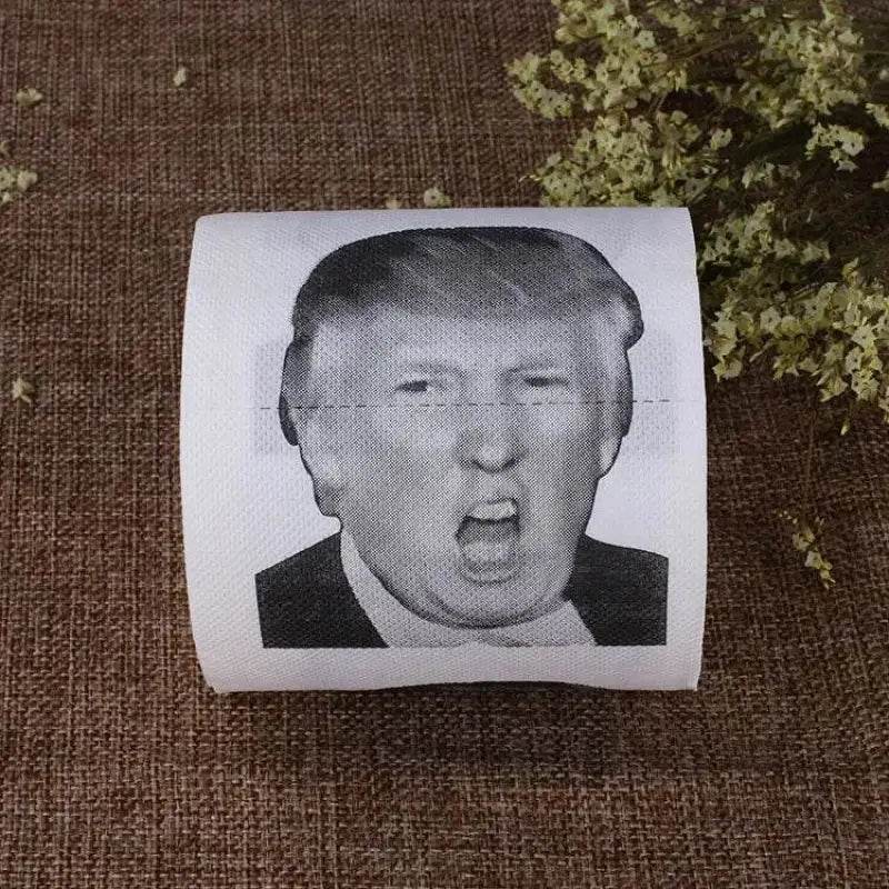 Donald Trump toilet paper.
