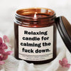 Unwind and Laugh with Our Cheeky Candle for Relaxation - Estalios