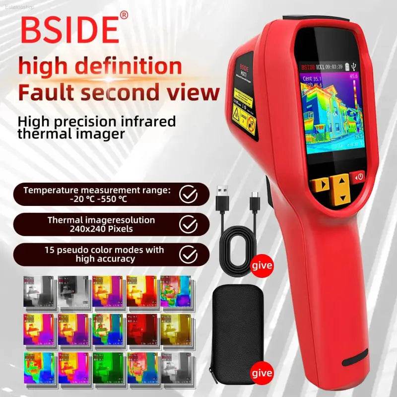 HX1 Thermal Imager Camera Handheld 240x240 Resolution - Estalios